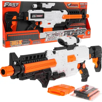 Dětská zbraň Ramiz Rychlá puška Pioneer pro děti 8+ Terč + zásobník + 36 měkkých nábojů