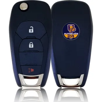 Autoklíč Klíč s 2+1tl. dálkovym ovládáním pro Chevrolet Cruze 2016-2019 ID46 434Mhz HU100