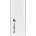 Transcend ESD260C 500 GB, externí SSD disk, USB-C®, USB-A, stříbrná