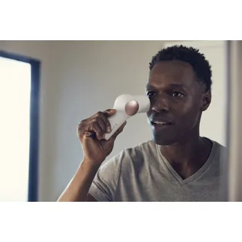 Masážní přístroj Therabody FG TheraFace Hot & Cold Rings - White masírovací stroj Obličej Bílá