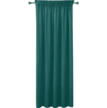 Závěs Jednobarevný hotový závěs Bella tyrkysová 75x150