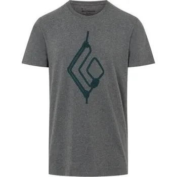 Pánské tričko Triko BLACK DIAMOND M ROPE DIAMOND SS TEE Man velikost XL