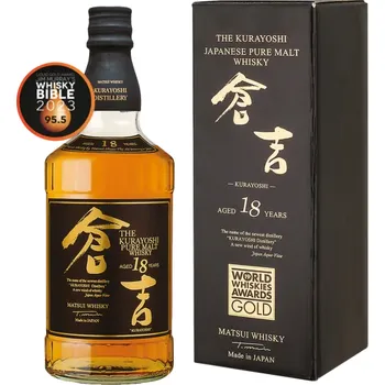 Whisky Kurayoshi Pure Malt 18 Years Old Japanese Whisky 0,7l