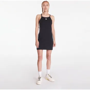 Dámské šaty Šaty adidas 3 S Dress Mini Black L