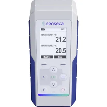 Senseca PRO 131.2 teploměr, typ senzoru K, J , N , S , T , E , B , R
