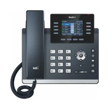 Yealink SIP-T44W SIP telefon, PoE, 2,8" 320x240 LCD, 21 prog.tl.,Wi-Fi, Bluetooth