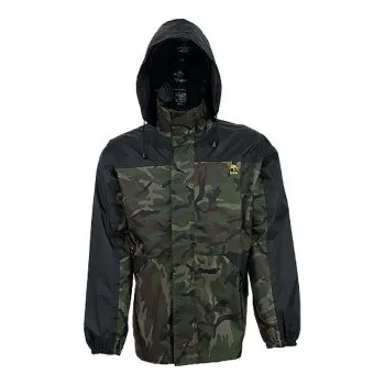 Rybářské oblečení Behr nepromokavá bunda Rain Jacket Camou Varianta: vel. XXXL (8612560)