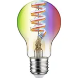 29156 Paulmann Home LED žárovka E27 Energetická třída (EEK2021): G (A - G) 6.3 W RGBW zlatá