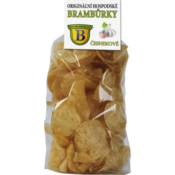 Chips Originální hospodské brambůrky Originální hospodské brambůrky česnekové 70g
