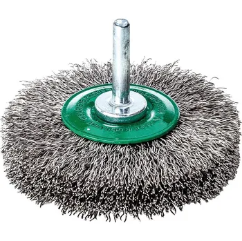 Nástrojový kruhový kartáč se stopkou, ušlechtilá ocel, vlnitý 70x0,3 mm lessmann 417363