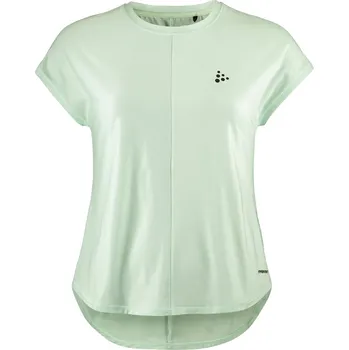 Dámské Tričko s krátkým rukávem CRAFT CORE ESSENCE SS TEE W 1911242-602000 – Zelená L
