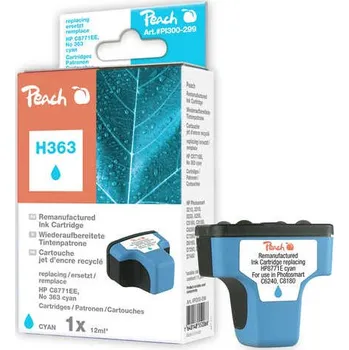 PEACH HP H363, HP 363, No. 363, cyan, C8771EE