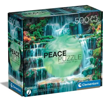 Puzzle Clementoni Peace Zurčení vody 500 dílků