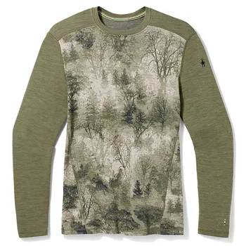 Pánské termo spodní prádlo Spodní prádlo SMARTWOOL M CLASSIC THERMAL MERINO BL CREW BOXED Man velikost M