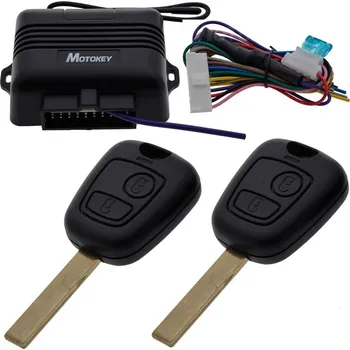 Autoklíč Dálkové ovládání univerzální v klíčí 500C 2tl. Peugeot Citroen HU83