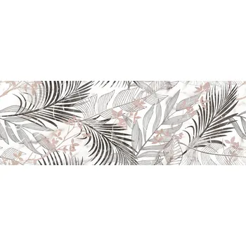 Obklad Gold dec - obkládačka 25x75 bílá GLD002