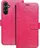 Forcell Coolcase Mezzo Book pro Samsung Galaxy A15 4G/A15 5G, Magenta/Mandala