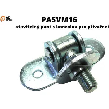 pant PASVM16 - stavitelný pant s konzolou pro přivaření