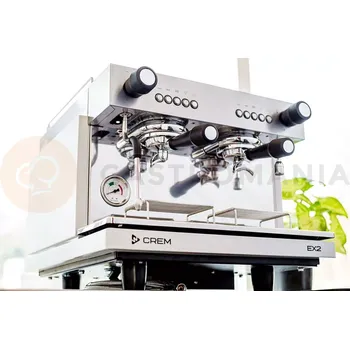 Vybavení pro přežití Kávovar 2-pákový, bílý, 2,8 kW, 515x575x460 mm | CREM, EX2 Mini 2GR W