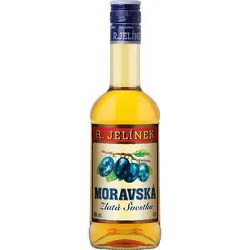 Pálenka R. Jelínek R. Jelínek Moravská zlatá švestka 40% 0,5l