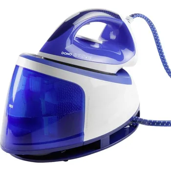 Žehlička DOMO DO1069S nástavec na oblečení pro parní žehličku modrobílá 2200 W