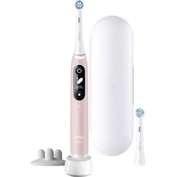 Elektrický zubní kartáček Oral-B iO Series 6s Rosa elektrický kartáček na zuby, rotační/oscilační, růžová, 4210201427384