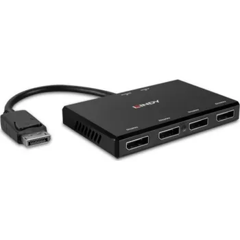 Video redukce LINDY 38431 4 porty DisplayPort hub