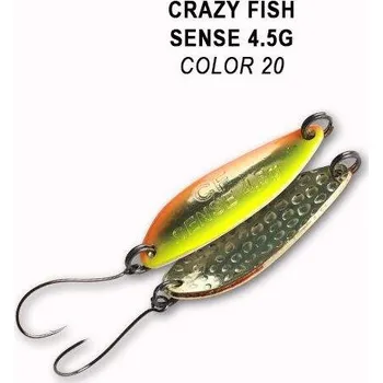 Umělá nástraha Plandavka Crazy Fish Sense 38mm 4,5g color 20