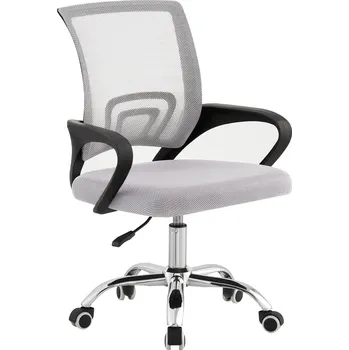 Jídelní židle Tempo Kondela Kancelářská židle, šedá/černá, DEX 4 NEW