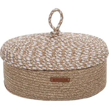 Úložný box Látkový dekorativní úložný box s víkem – Mioli Decor ID_1527338