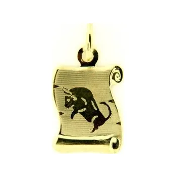 Přívěsek Přívěsek měsíční znamení ze žlutého zlata