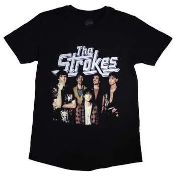 Pánské oblečení Merch The Strokes: The Strokes Unisex T-shirt: Band Photo (large) L