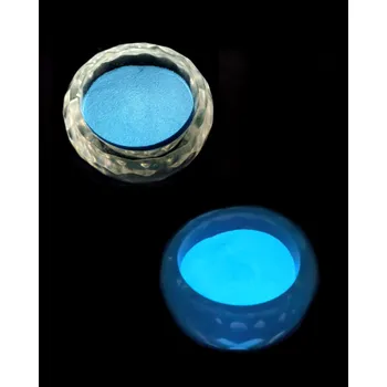Svítící prášek do pryskyřice – modrá záře 20 g