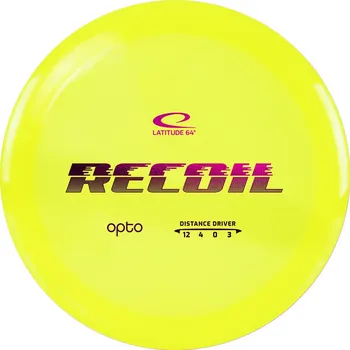 Disc golf Latitude 64° RECOIL Opto Line Barva: Bílá, Váha: 173 g