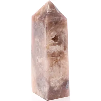 Drahý kámen Magieprirody.cz Obelisk Ametyst růžový - věž 188 g - 9,8 cm #C273