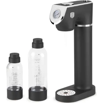 Výrobník sody Berlingerhaus Antracit Collection Sodabar BH-8557 + 2 lahve