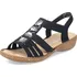 Dámské sandále Rieker 60875-00 S4, 38