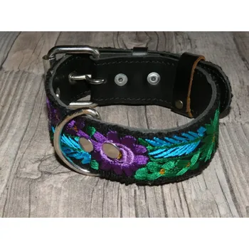 Obojek pro psa Obojek střední (vyšívaný, 48 cm)