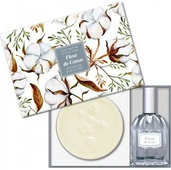 Kosmetická sada Esprit Provence FLEUR DE COTON, toaletní voda + mýdlo