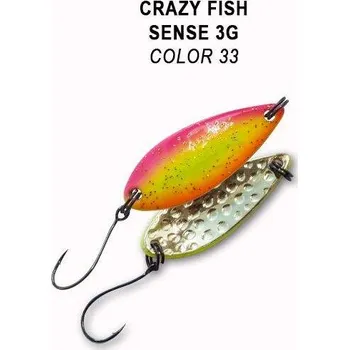 Umělá nástraha Plandavka Crazy Fish Sense 32mm 3g color 33