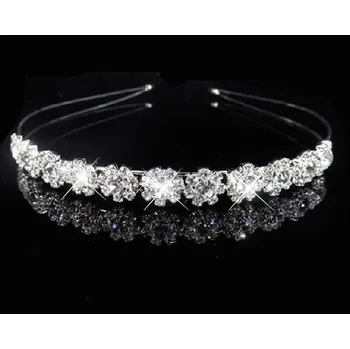 Čelenka B-TOP Krystalová čelenka do vlasů Flowers