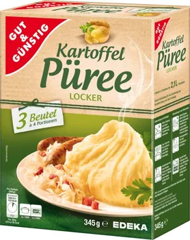 Edeka Gut and Günstig bramborové pyré 345 g