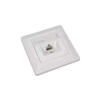 Elektrická zásuvka Zásuvka Solarix CAT5E UTP 1 x RJ45 pod omítku bílá