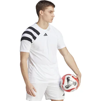 Fotbalový dres Adidas Fortore 23 bílo černý Velikost: L