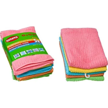 Utěrka Švédská utěrka mikrovlákno Quinto 40x40cm /5ks