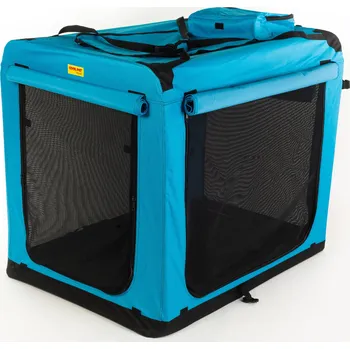 přepravka pro zvíře Coolpet Cool Pet Plus - kennelka tyrkysová Velikost: S