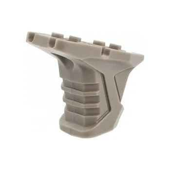 Airsoft Mini Handstop, MLOK, polymer - Dark Earth + dárek zdarma