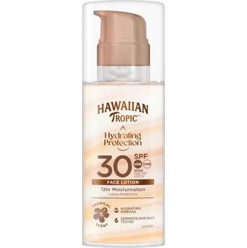 Přípravek na opalování Hawaiian Tropic Hydrating Protection Face Lotion SPF30 50 ml