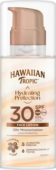 Přípravek na opalování Hawaiian Tropic Hydrating Protection Face Lotion SPF30 50 ml