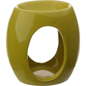 Aroma lampa Keramická aromalampa oválná s výřezy